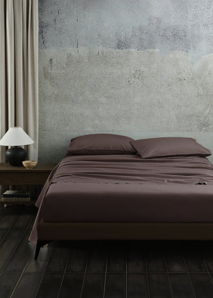 Everyday 250TC Cotton Sheet Set | Chocolate