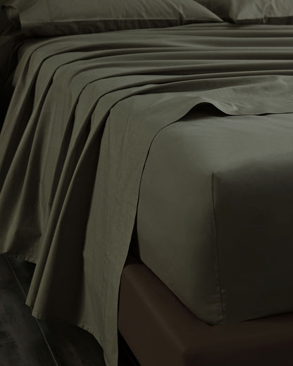 Everyday 250TC Cotton Duvet Cover Set | Ivy