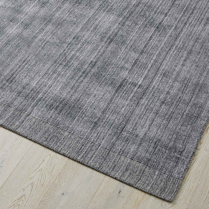 Travertine Floor Rug | Pewter