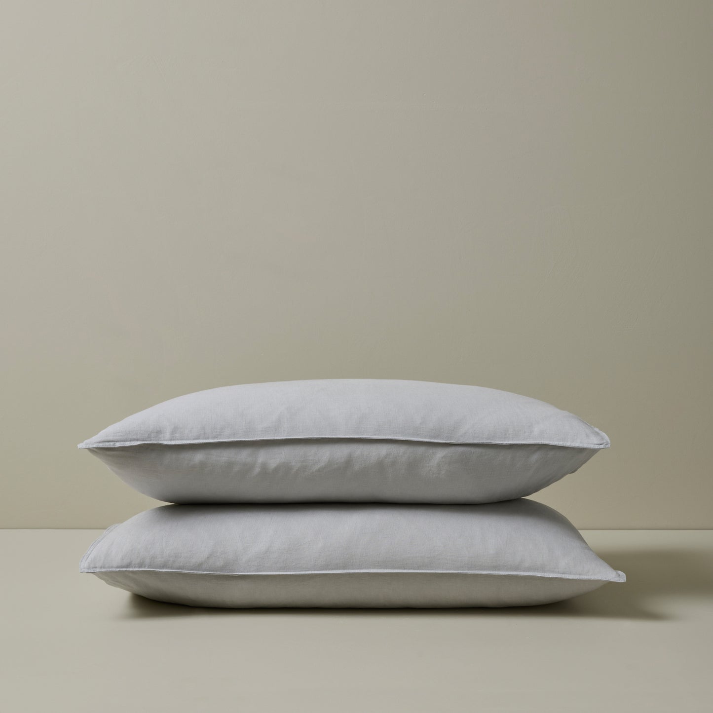 French Flax Linen Sheet Set | Dove Grey