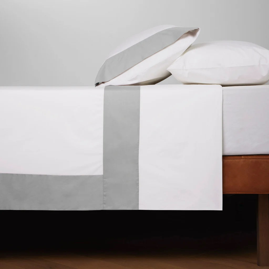 Ruben Pure Cotton Duvet Set - 300TC | Grey