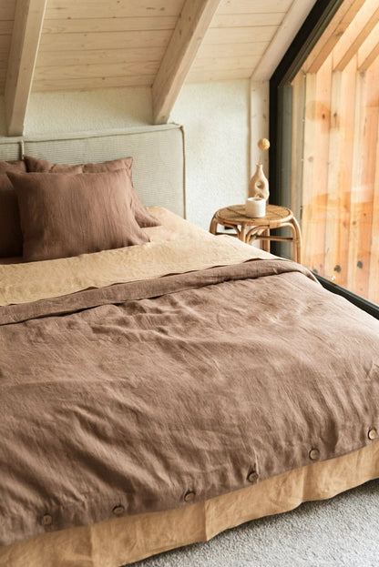 Sedona Dust Linen Pillowcases | Made in Europe