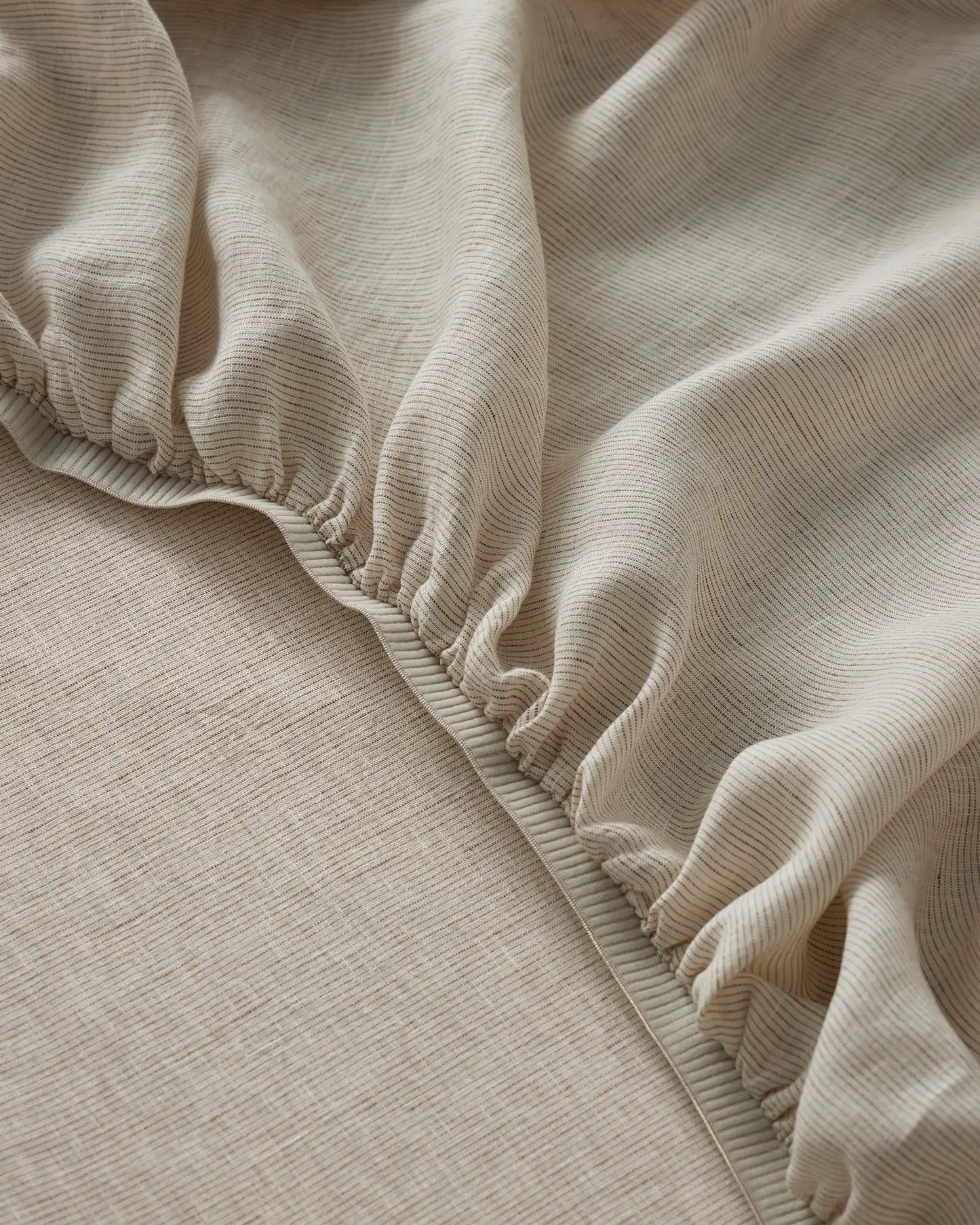 Savanna Pure Linen Fitted Sheet