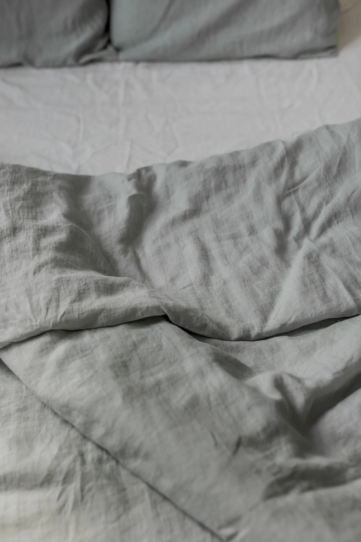 Linen Duvet Cover | Duck Egg  Made in New Zealand