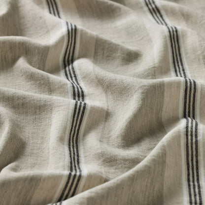Capri Stripe Duvet Cover | Sage