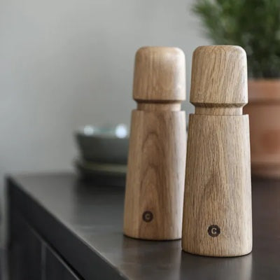 Stockholm Salt & Pepper Grinders - Oak