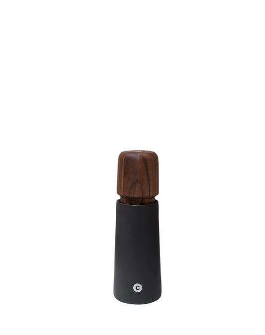 Stockholm Salt & Pepper Grinders - Walnut / Black Porcelain
