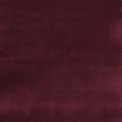Velvet Lumbar Cushion - Sangria