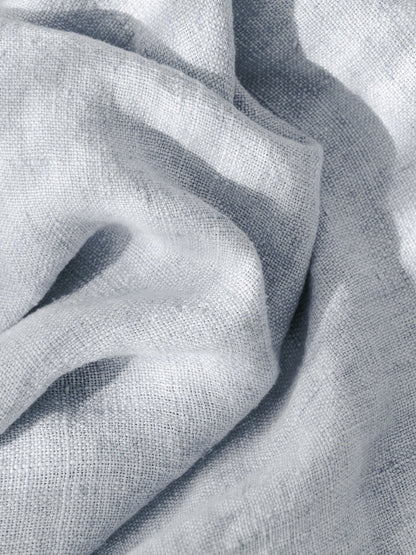 Heavy Linen Throw- Sky
