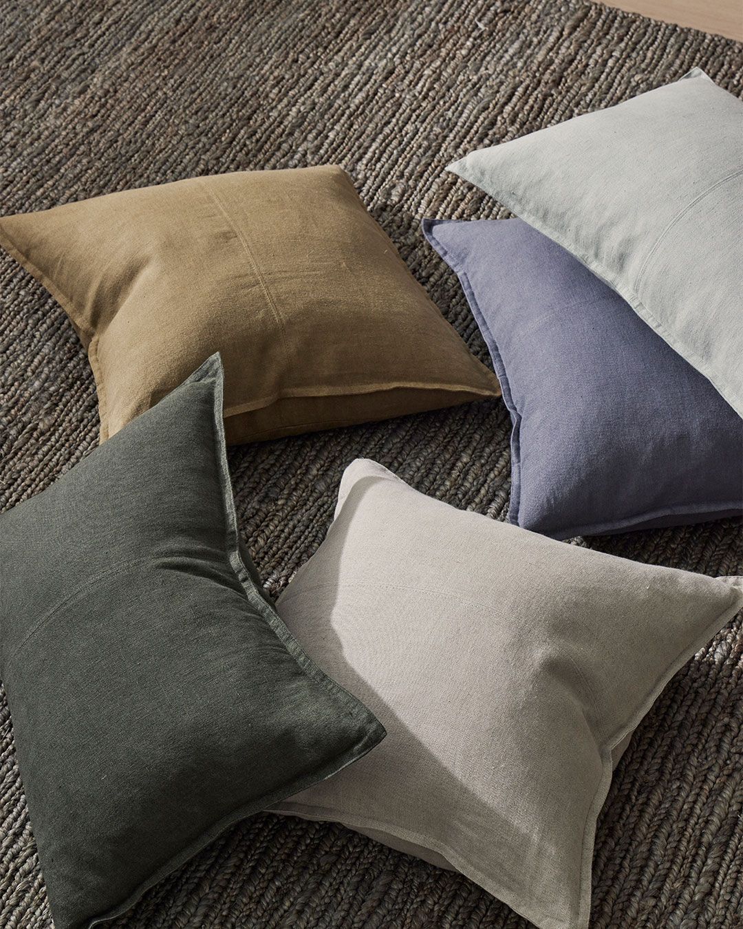 Linen Cushions | Smoke