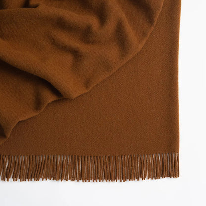 Spice Throw Blanket - 100% New Zealand Wool