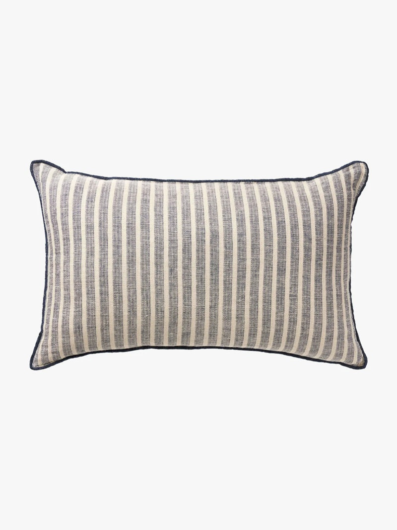 Linen Cushion | Indigo Stripe 40x60cm