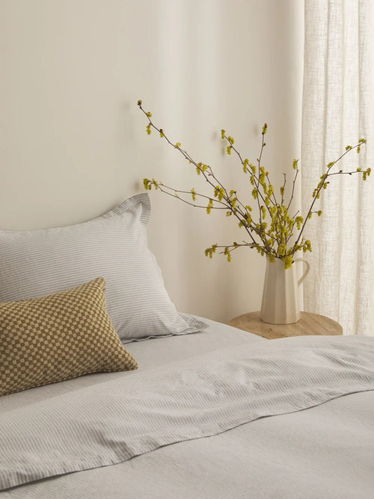 Sky Striped Sheet Set – OEKO-TEX® Certified