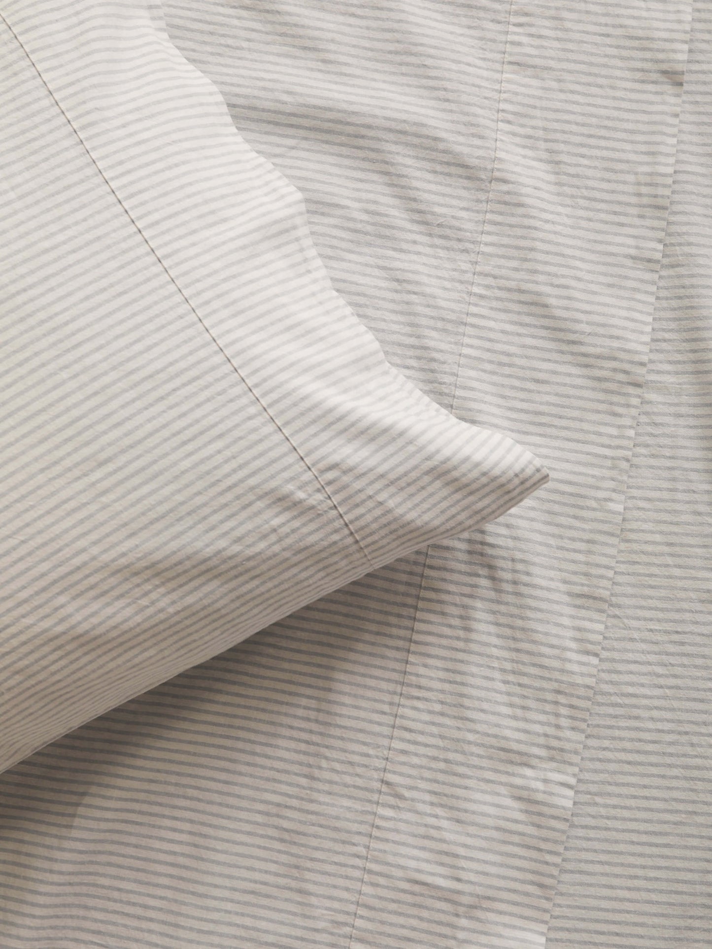 Sky Striped Duvet Cover Set - OEKO-TEX certified
