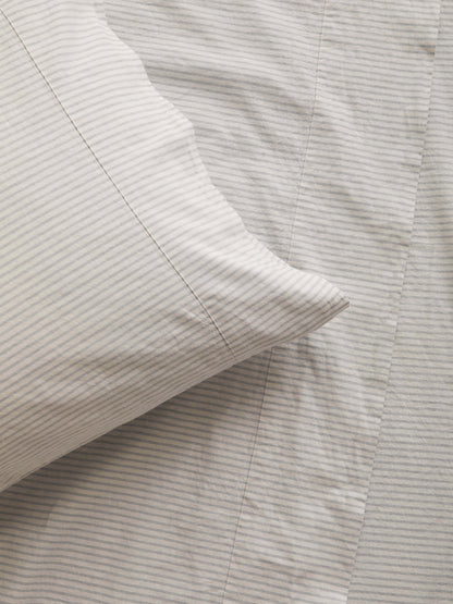 Sky Striped Duvet Cover Set - OEKO-TEX certified