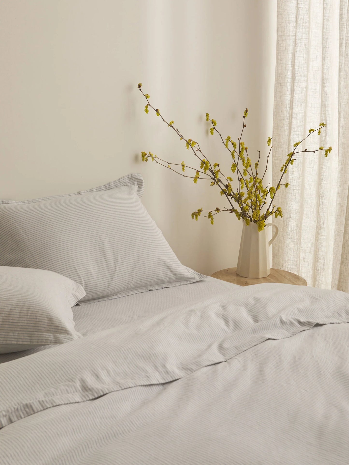 Sky Striped Duvet Cover Set - OEKO-TEX certified