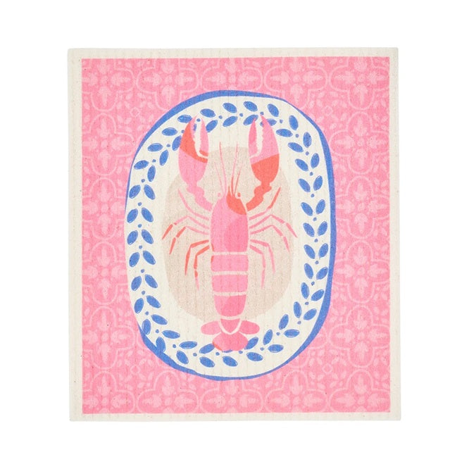 Swedish Dish Cloth - Lobster