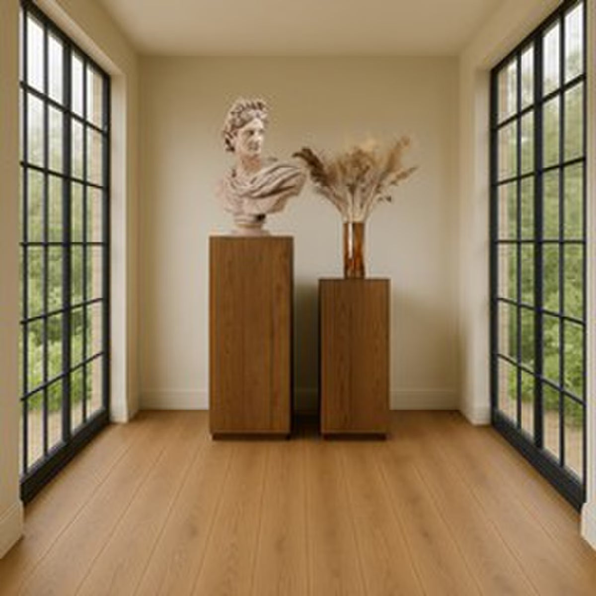 Wooden Plinth - Elm Wood