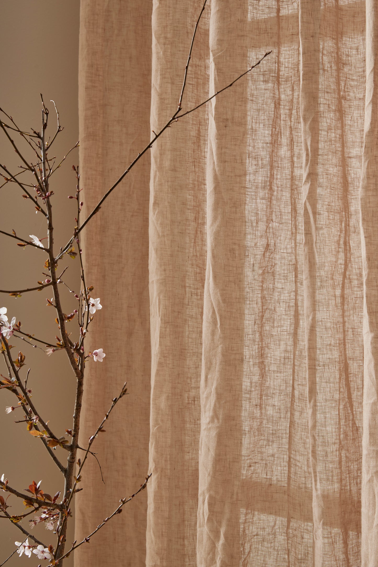 Breeze Crushed Linen Curtains