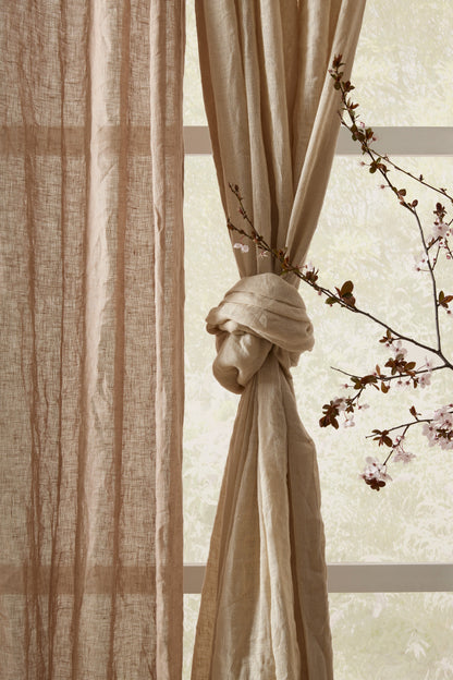Breeze Crushed Linen Curtains