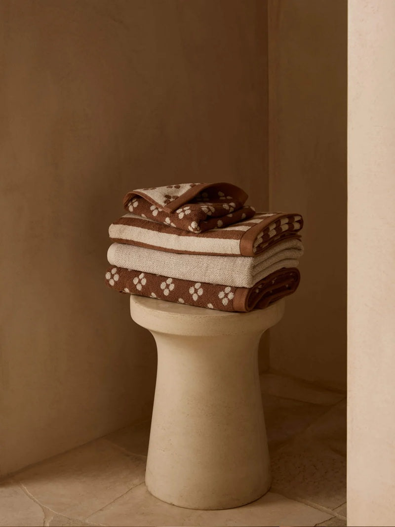 Maisie Towels — Terracotta
