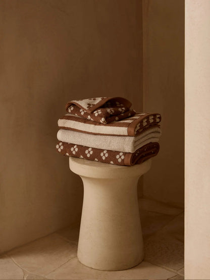 Maisie Towels — Terracotta