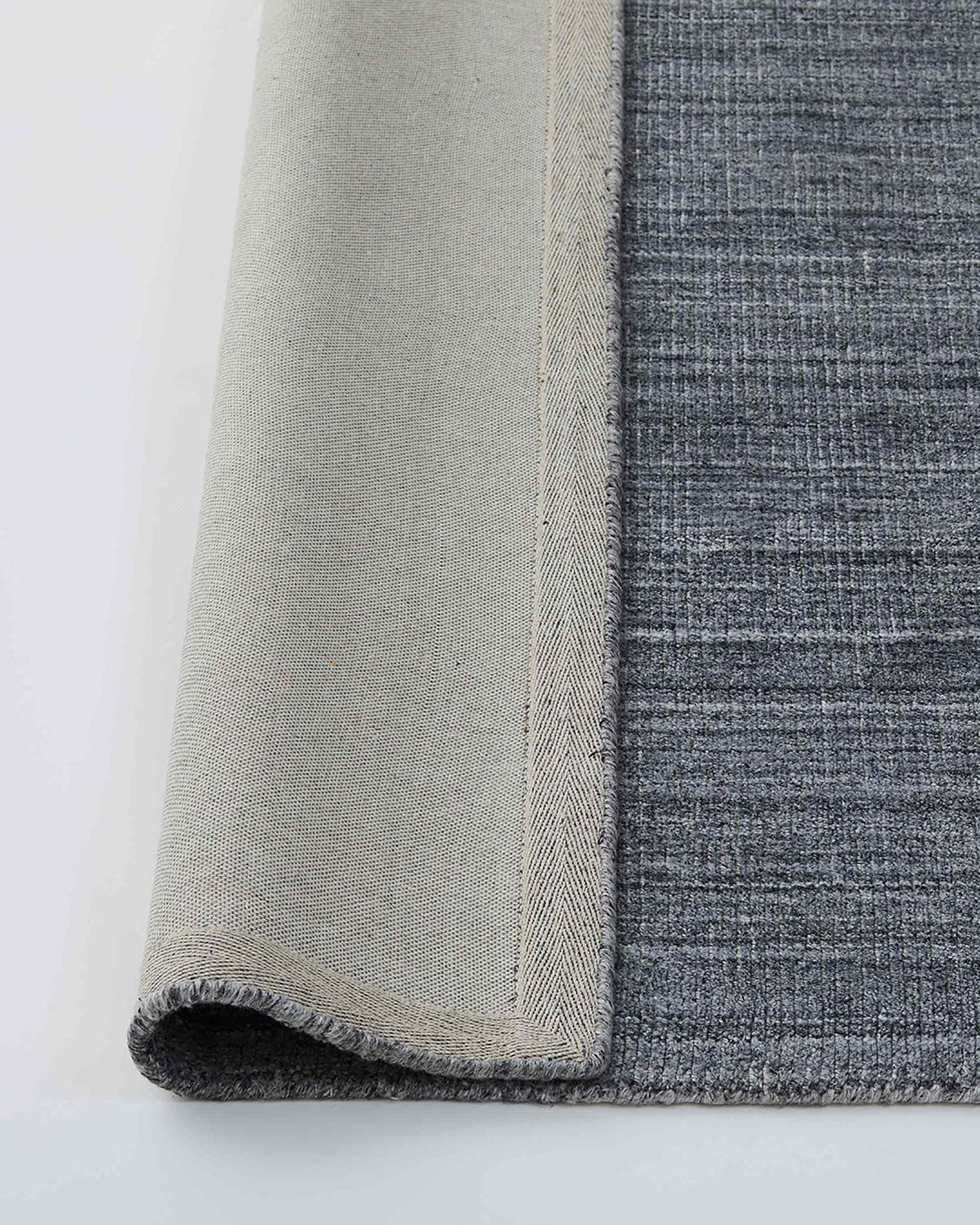 Travertine Floor Rug | Pewter