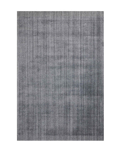 Travertine Floor Rug | Pewter