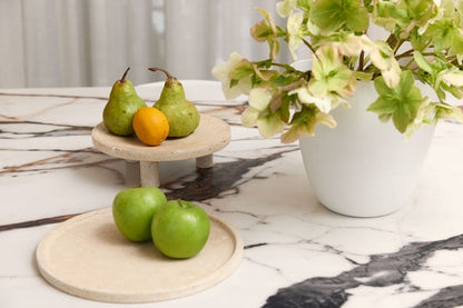 Travertine Stand - Natural