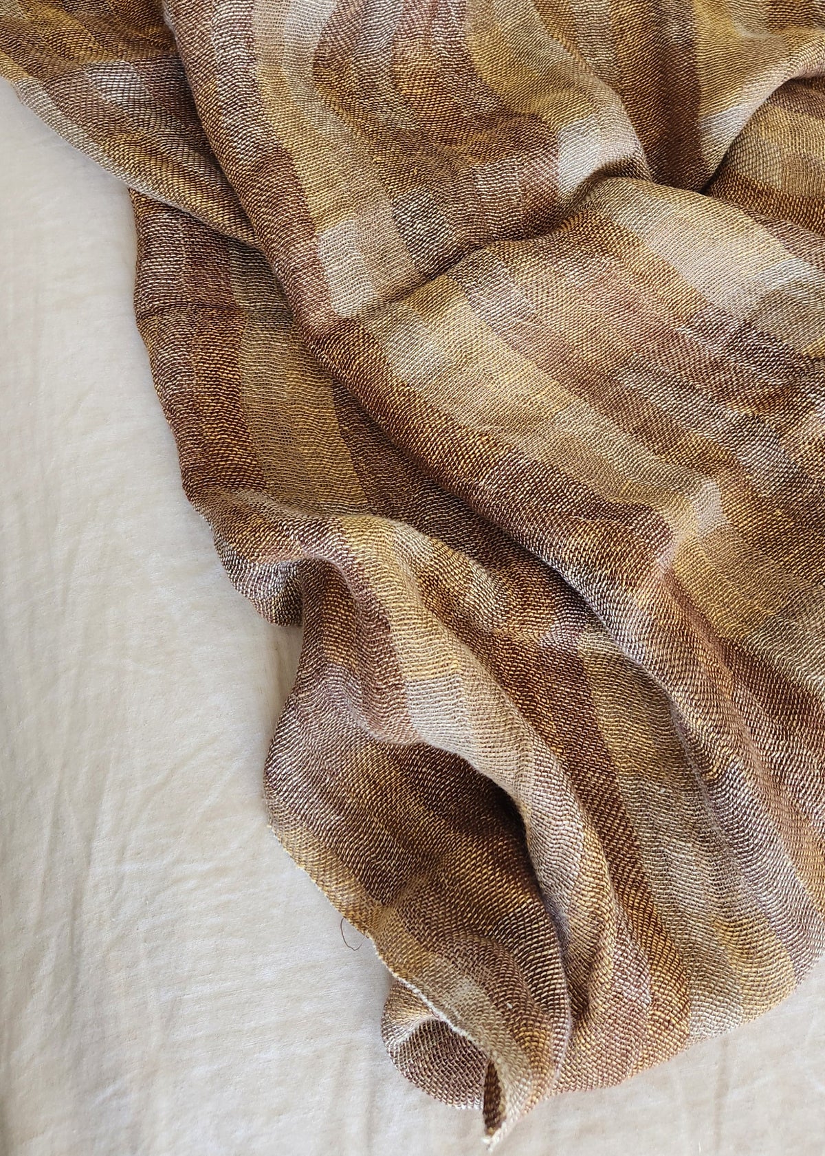 Marés Bedcover in Bronze