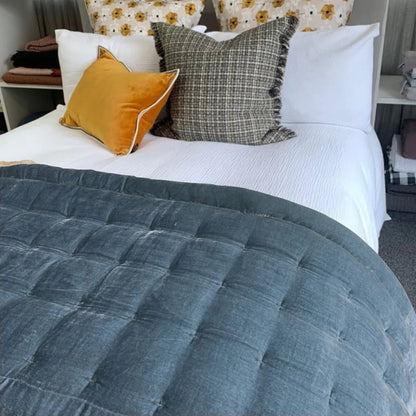 Velvet Comforter | Ocean