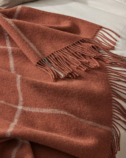 Wool Throw - Earth