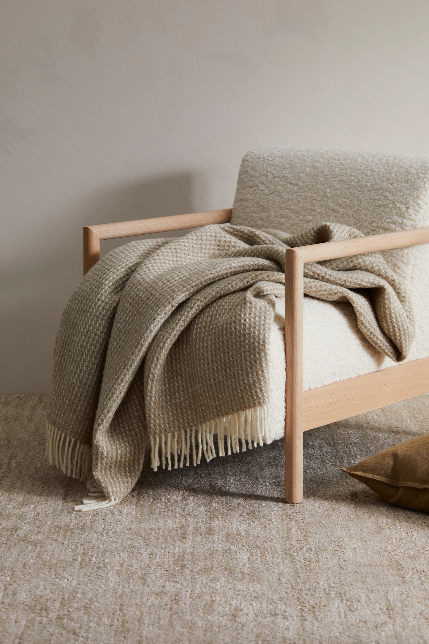 Hazel Throw Blanket - 100% New Zealand Wool