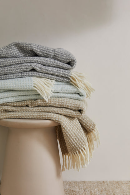 Fog Throw Blanket - 100% New Zealand Wool