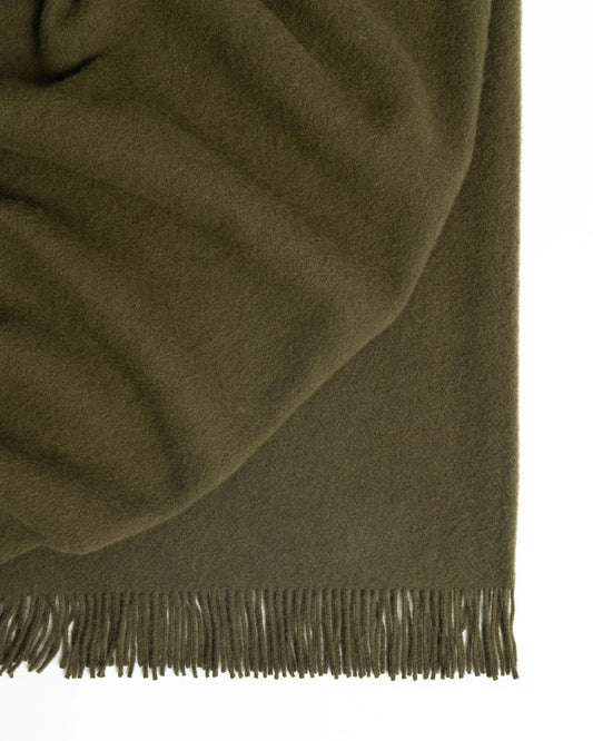 Kelp Throw Blanket - 100% New Zealand Wool