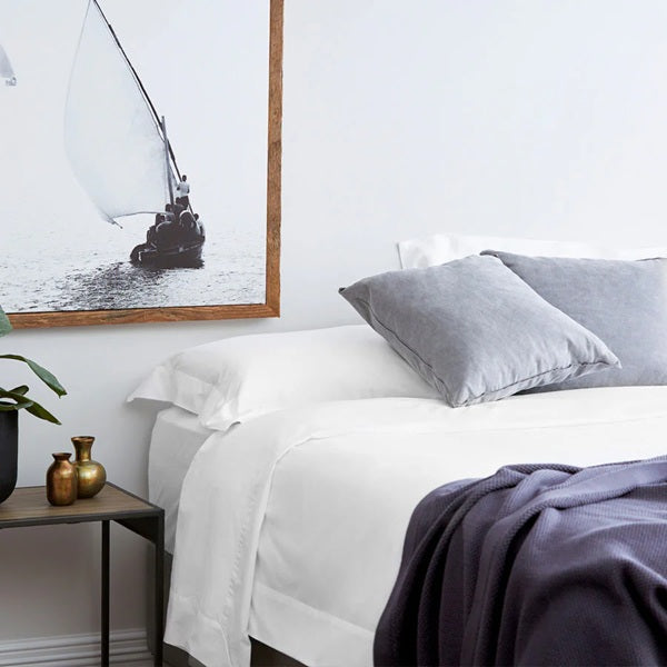 Tailored Duvet Cover Set | White