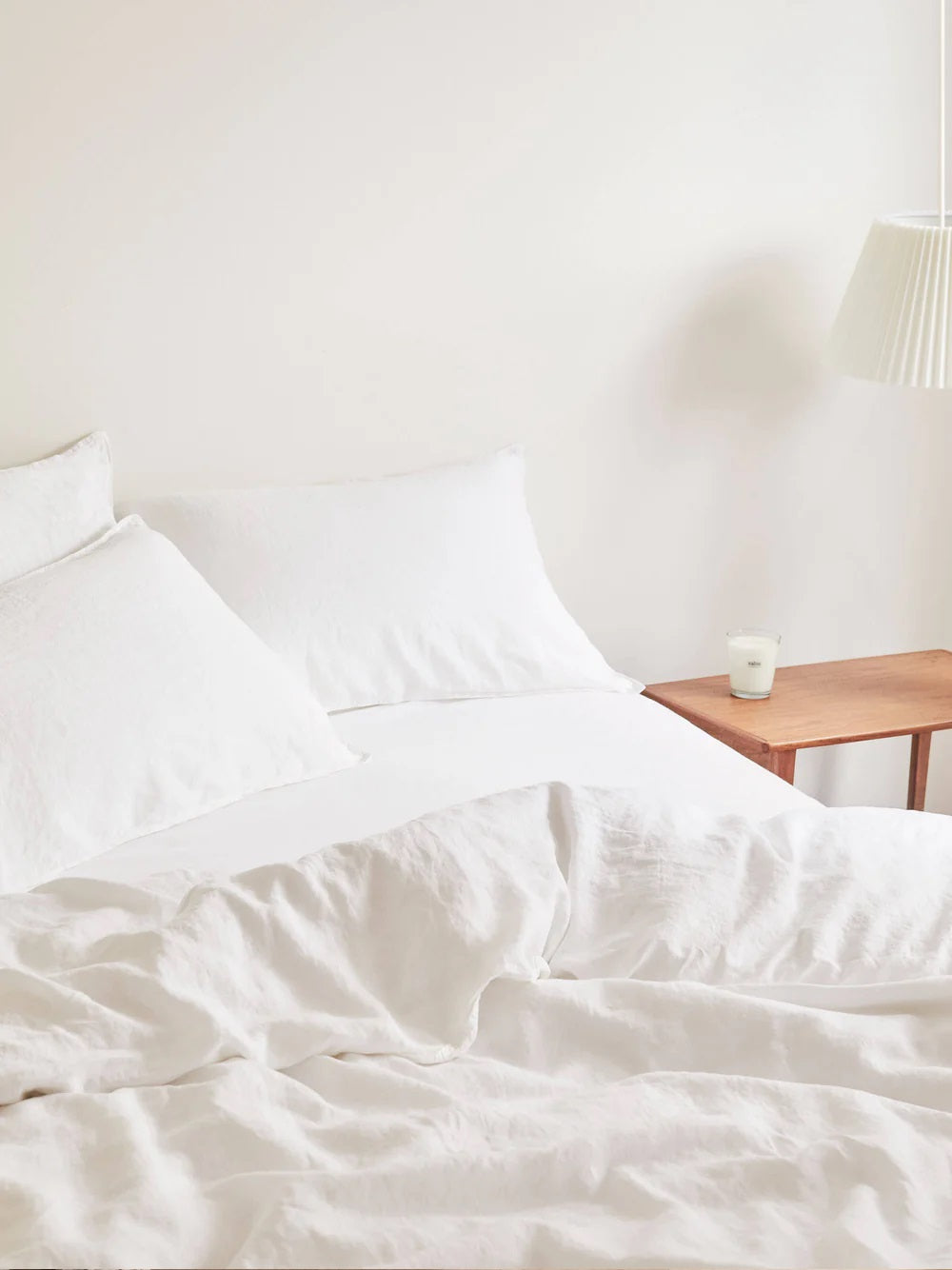 Linen Duvet Cover Set | White