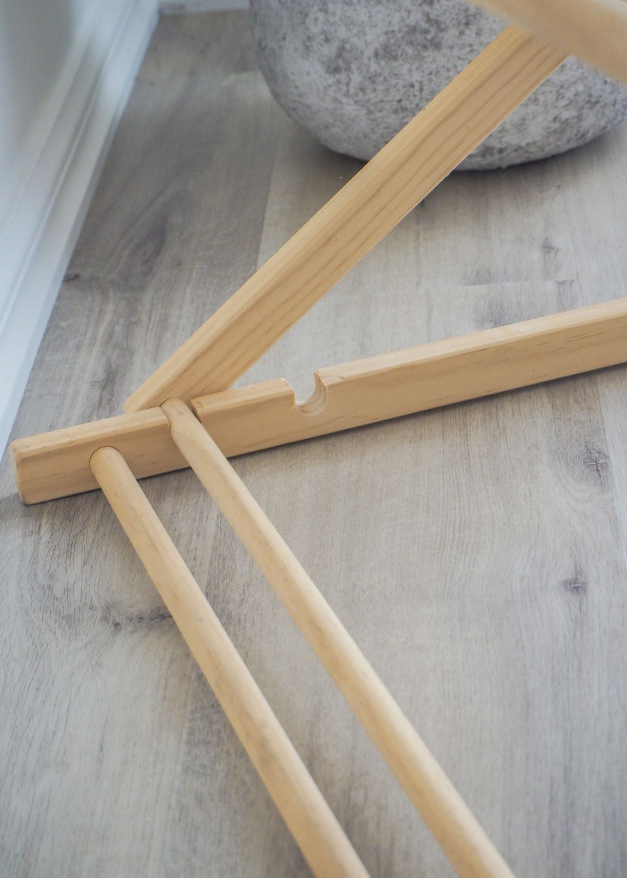 Wooden Clothes Drying Rack