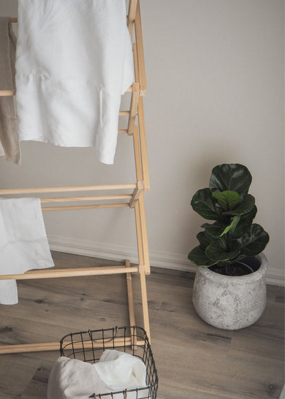Wooden Clothes Drying Rack