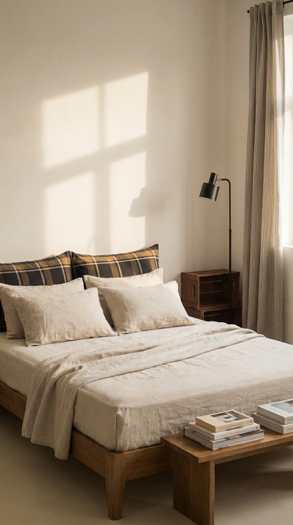 Laundered Linen Sheet Set | Natural