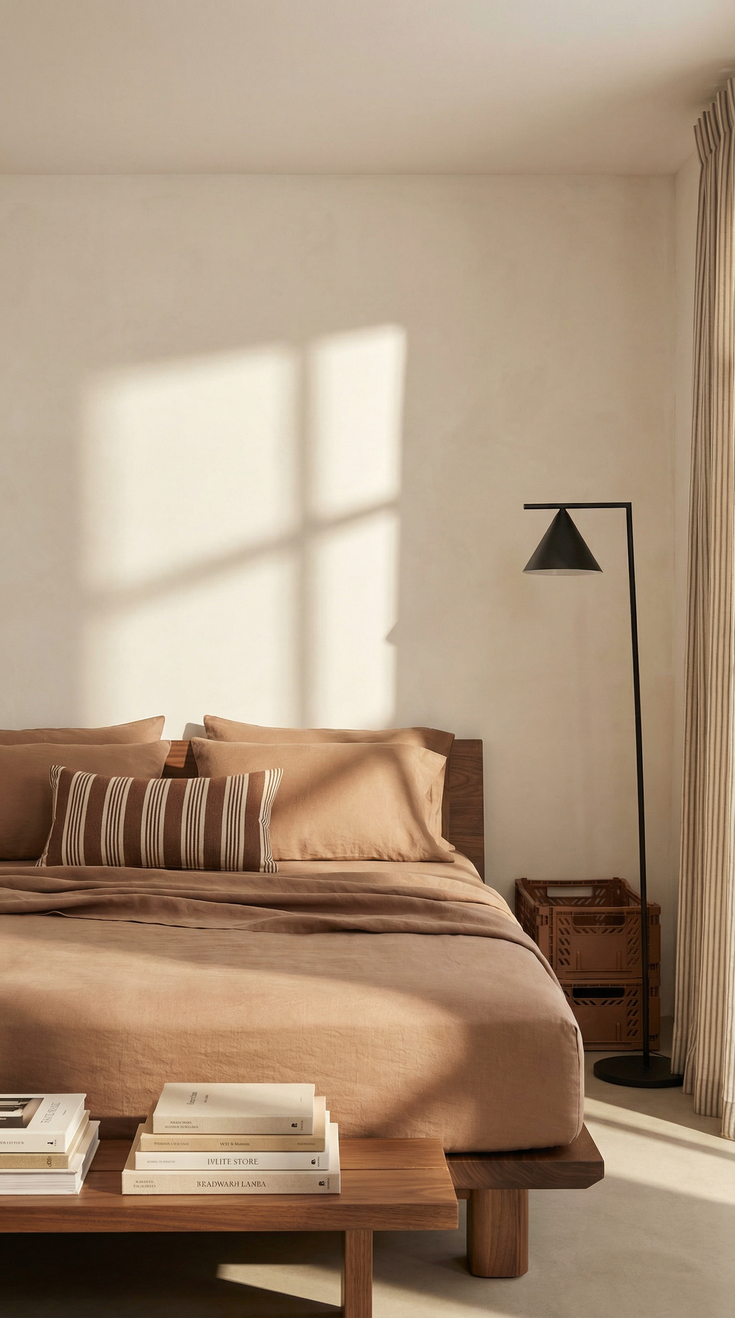 French Flax Linen Sheet Set | Tan