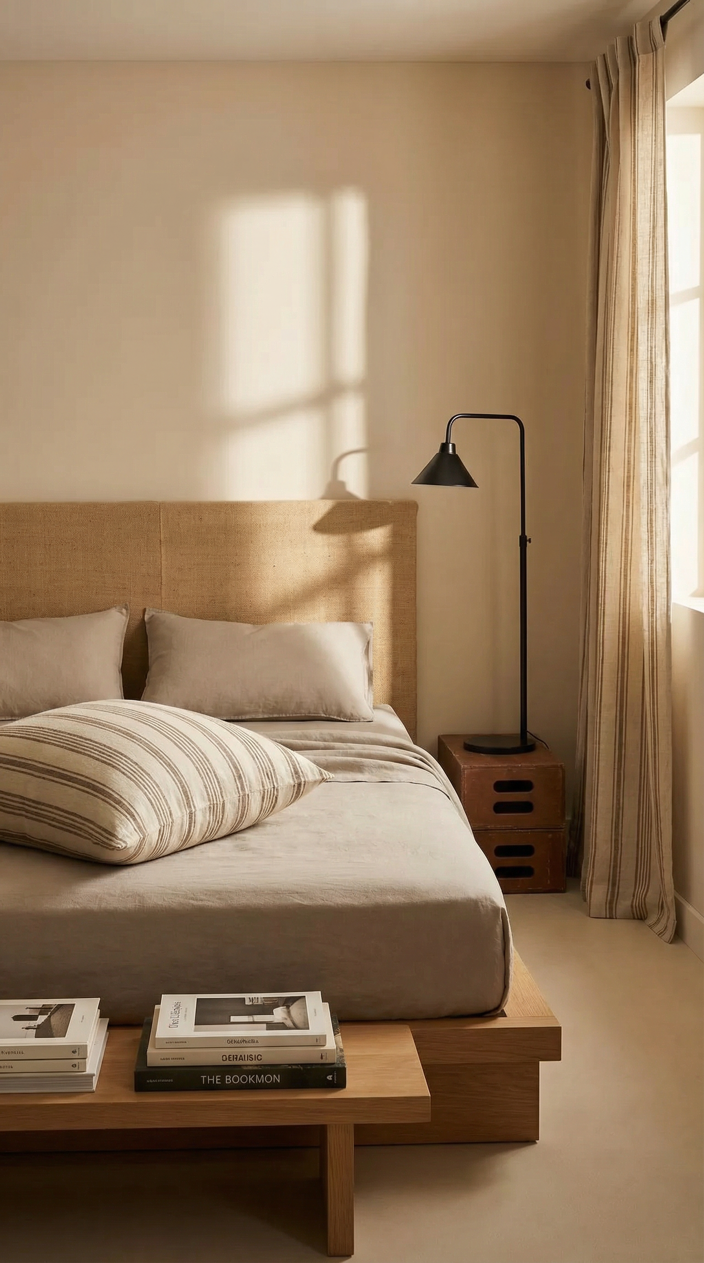 French Flax Linen Sheet Set | Soft Taupe