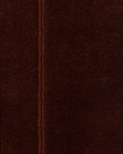 Bastion Wool Floor Rug in Claret