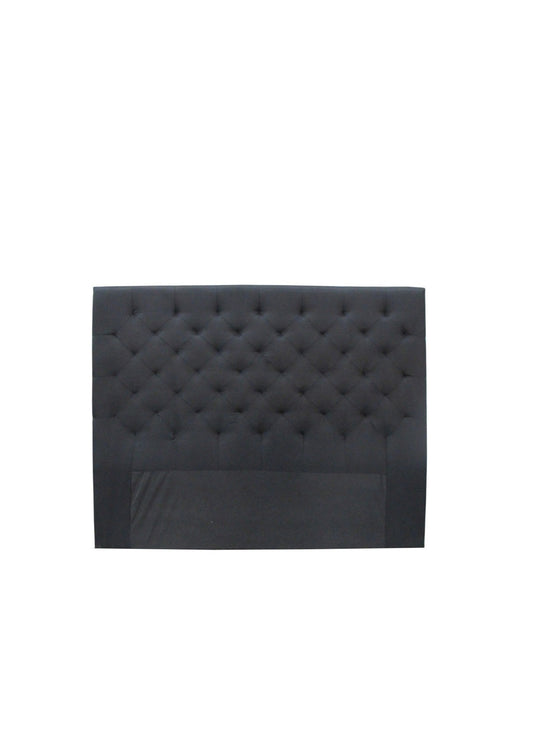 Black Linen Headboard | Super King