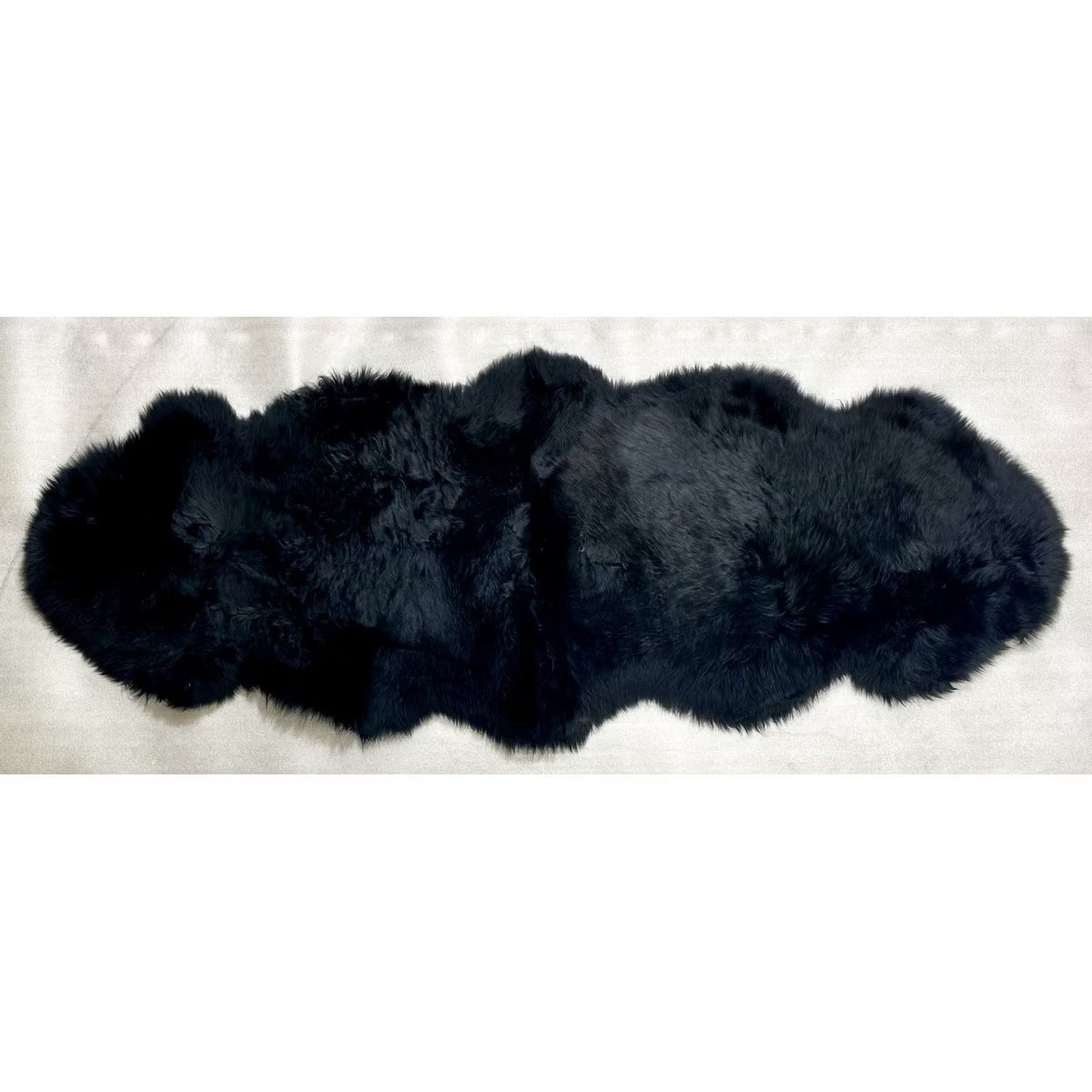 Sheepskin Rug Black – 100% New Zealand wool