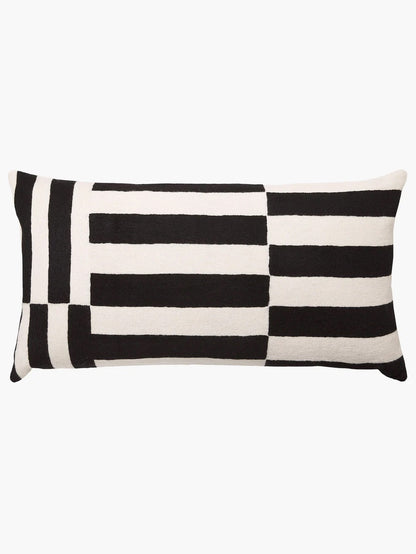 Black & White Lumbar Cushion