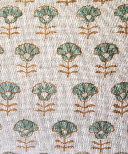 Meadow Handblocked Cushion Cover