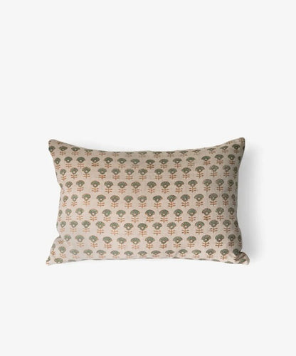 Meadow Handblocked Cushion Cover