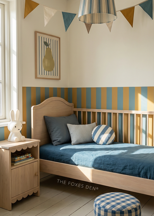 Linen Cot Sheet — For Restful Little Rituals