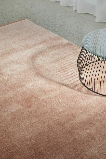 Wool Floor Rug - Blush Pink